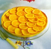 Tarta de naranja casera