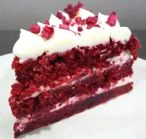 Tarta velvet con remolacha