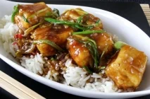 Tofu en salsa teriyaki