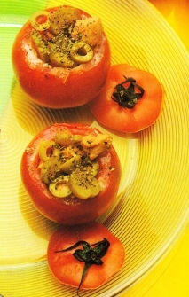 Receta de Tomates barbacoa