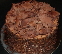 Torta suiza al chocolate