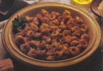 Receta de Tortellini al ragú
