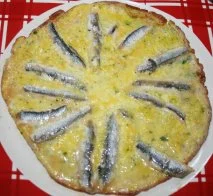 Tortilla de anchoas
