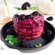 Tortitas de Remolacha con Compota de Frutos Rojos
