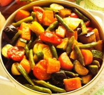 Verduras al curry