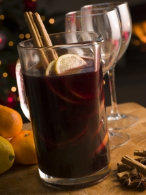 Vino caliente con especias