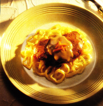Solomillo con compota de cebolla