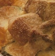 Solomillo con gratinado de verduras