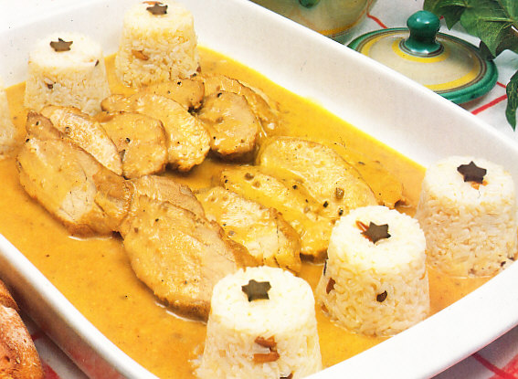 Solomillo con salsa al gorgonzola