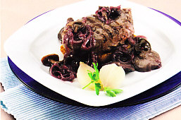 Solomillo con salsa de setas