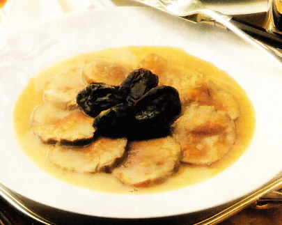 Solomillo de cerdo con ciruelas
