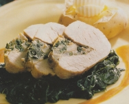 Solomillo de cerdo relleno