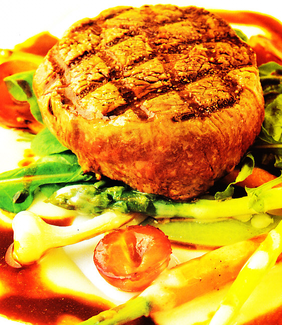 Solomillo de ternera con salsa de Idiazábal