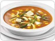 Sopa al estilo mexicano