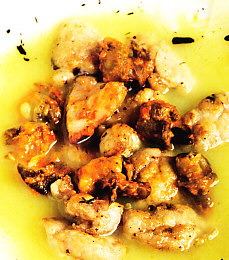 Sopa calçotada