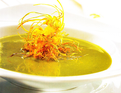 Sopa de alcachofas