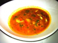 Sopa de almejas