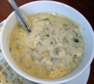 Sopa de almejas de la abuela