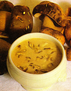 Sopa de hongos