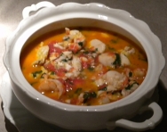 Sopa de marisco moctezuma