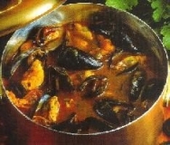 Sopa de mejillones