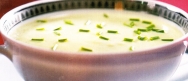 Sopa fría de aguacates