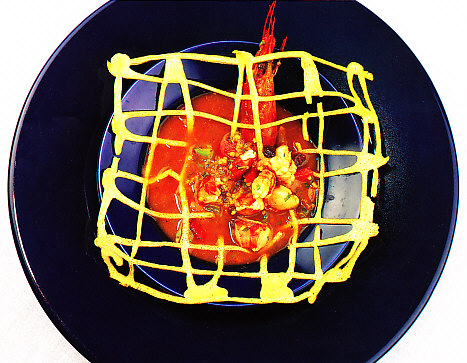 Sopa mora de carabineros