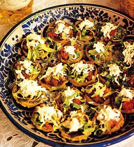 Sopes con chorizo