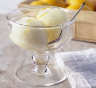 Sorbete de limón y vodka