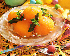 Sorbete de naranja