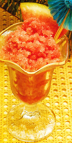 Sorbete de sandía