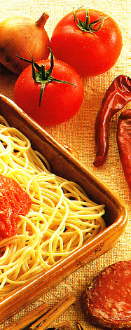 Espaguetis a la amatriciana