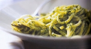 Spaguettis al Pesto