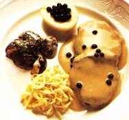 Steak de ciervo al enebro