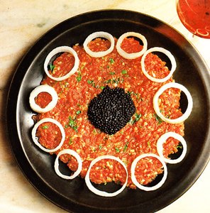 Steak tartare al caviar de mujol