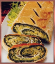 Strúdel de espinacas