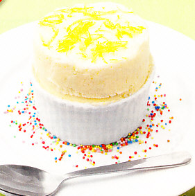 Soufflé frío de limón