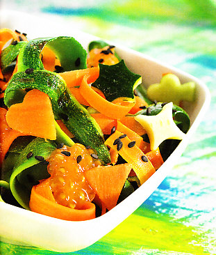 Tagliatelle de verduras
