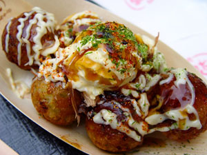 Takoyaki (bolas del pulpo)