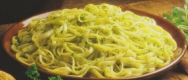 Tallarines al pesto