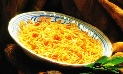Tallarines con atún