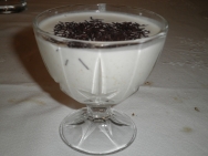 También con chocolate