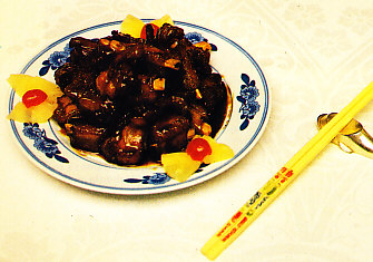 Tang cu pai gu (chuleta de cerdo en salsa agridulce)