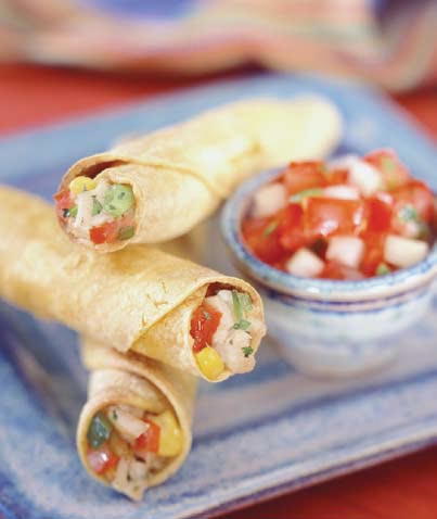 Taquitos crujientes