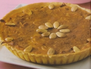 Tarta de almendras y canela