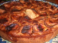 Tarta de caquis