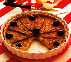 Tarta de cebolla al estilo Niza