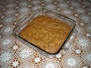Tarta de dátiles con salsa de caramelo