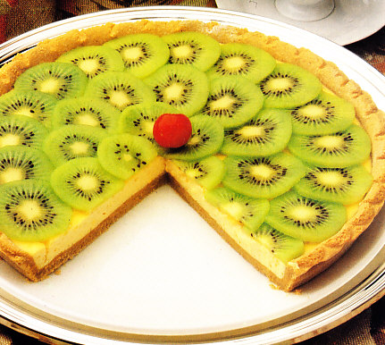 Tarta de kiwis