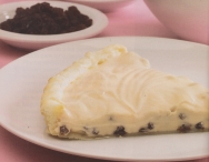 Tarta de Mascarpone y pasas